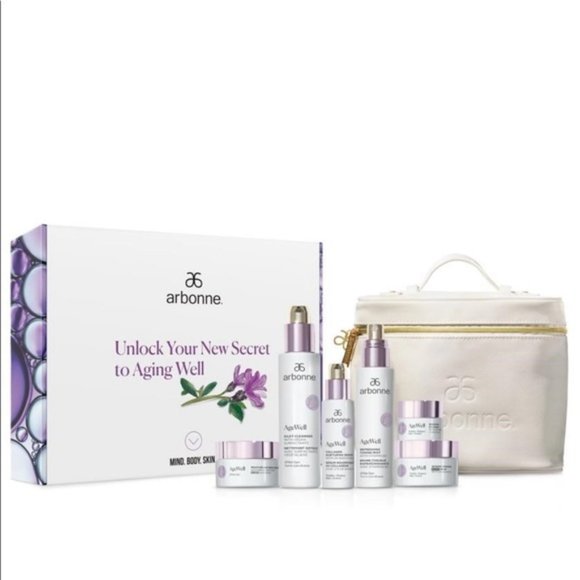 Arbonne AgeWell Age well Set With Gift Bag, 2022 E